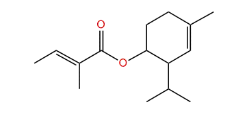cis-Piperityl (Z)-2-methyl-2-butenoate